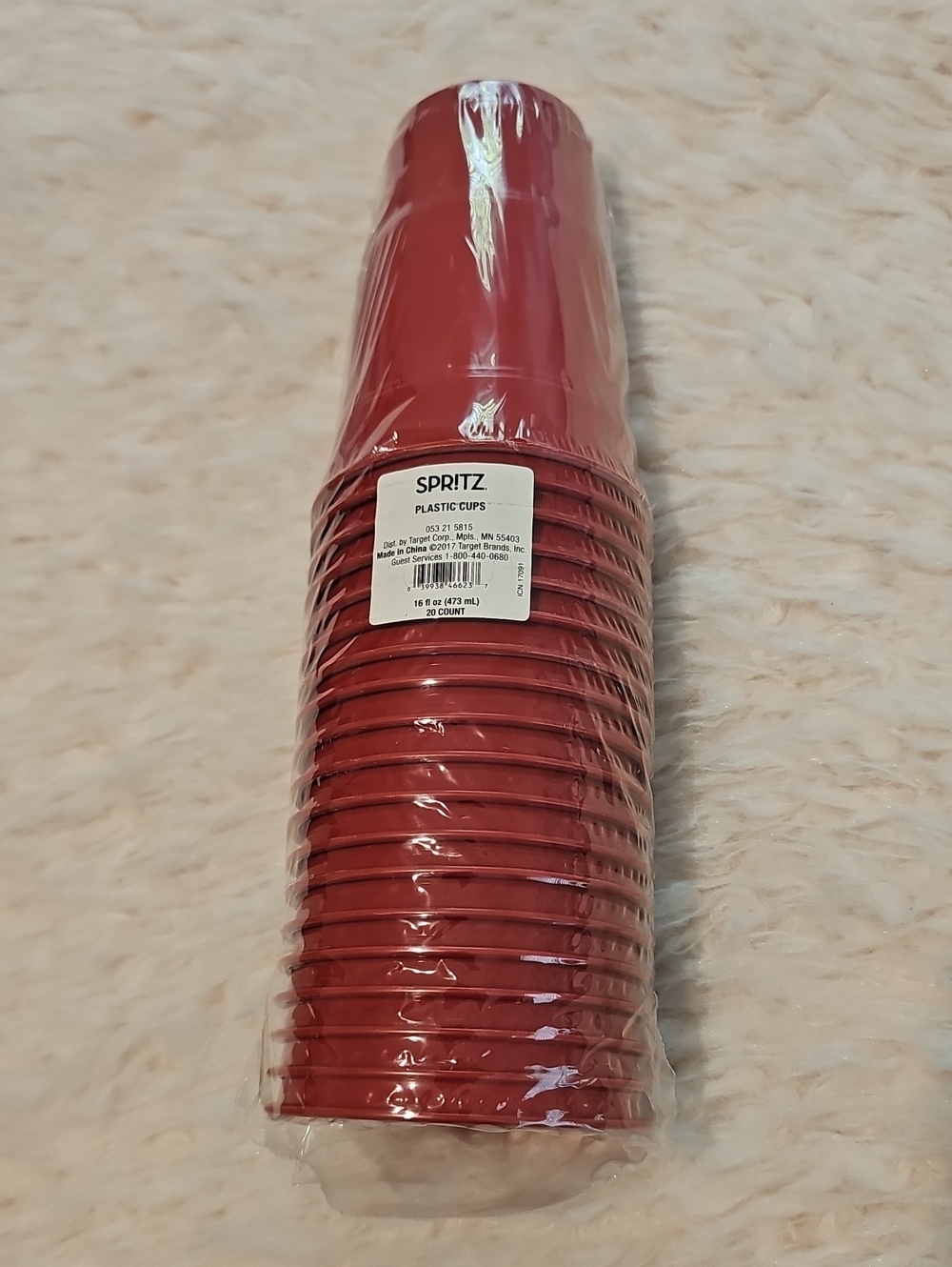 Spritz Red Plastic Cups (19)